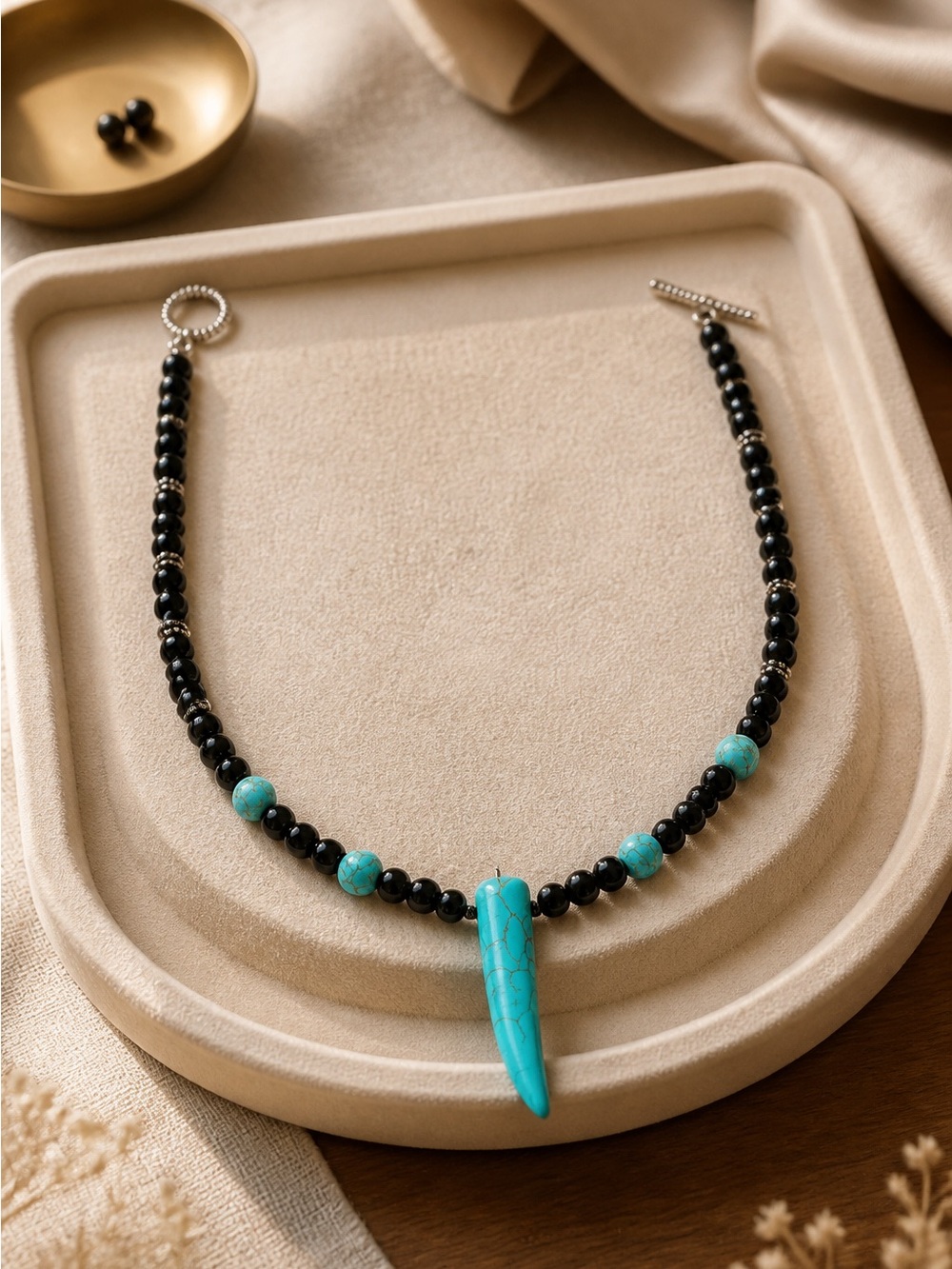 Handcrafted Beaded Necklace